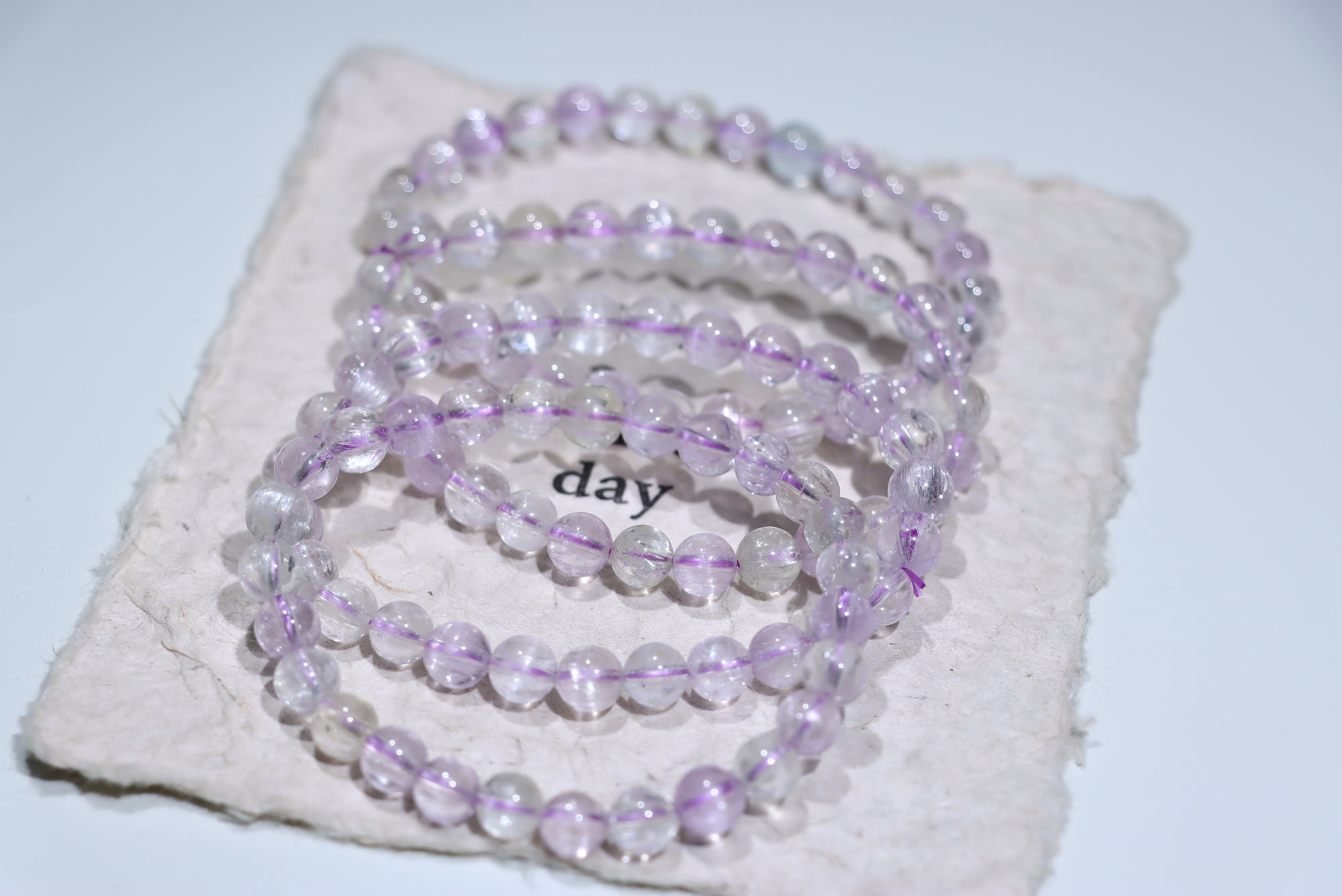 kunzite Crystal Bracelet