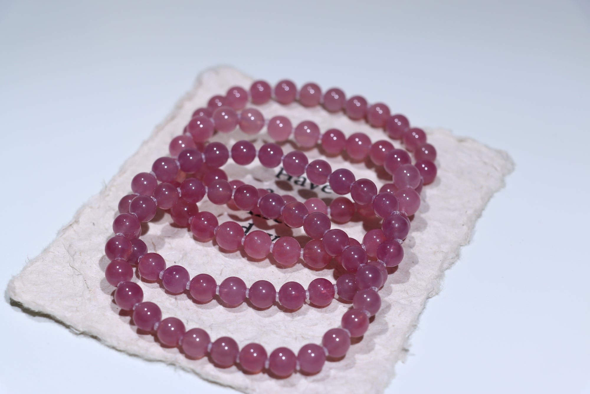 Rose Quartz Crystal Bracelet