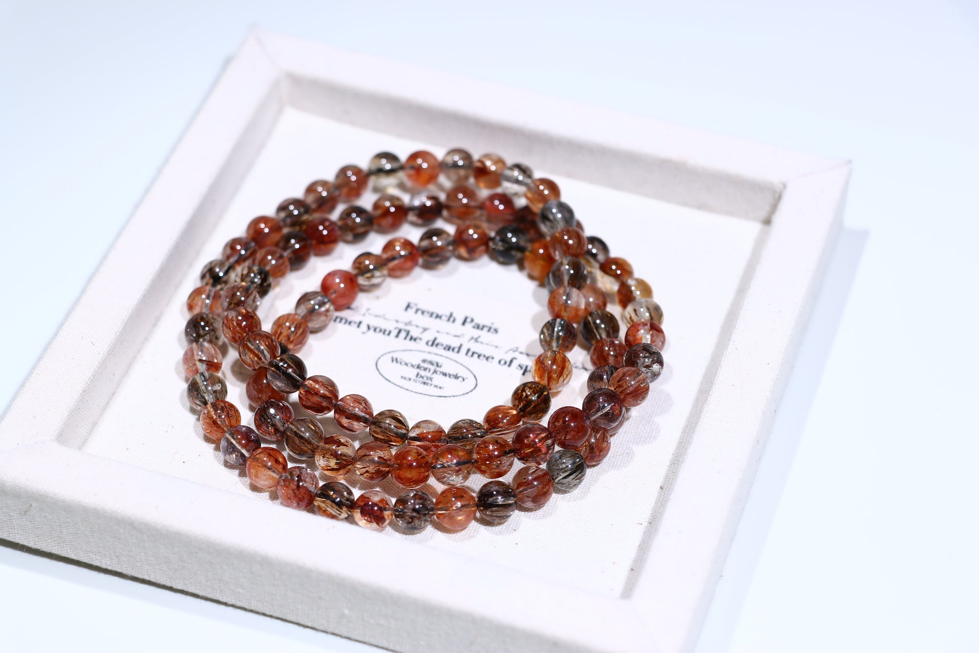 Black Gold super 7 Crystal Bracelet