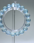 Green Aquamarine Crystal Bracelet