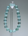 Green Aquamarine Crystal Bracelet