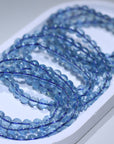 Aquamarine Crystal Bracelet