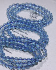 Aquamarine Crystal Bracelet