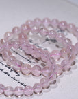 Pink Morganite Crystal Bracelet