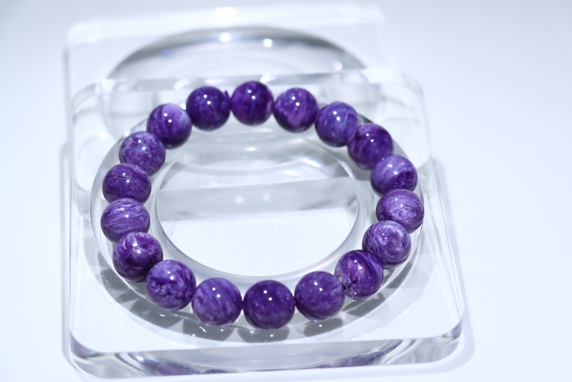 Charoite Crystal Bracelet