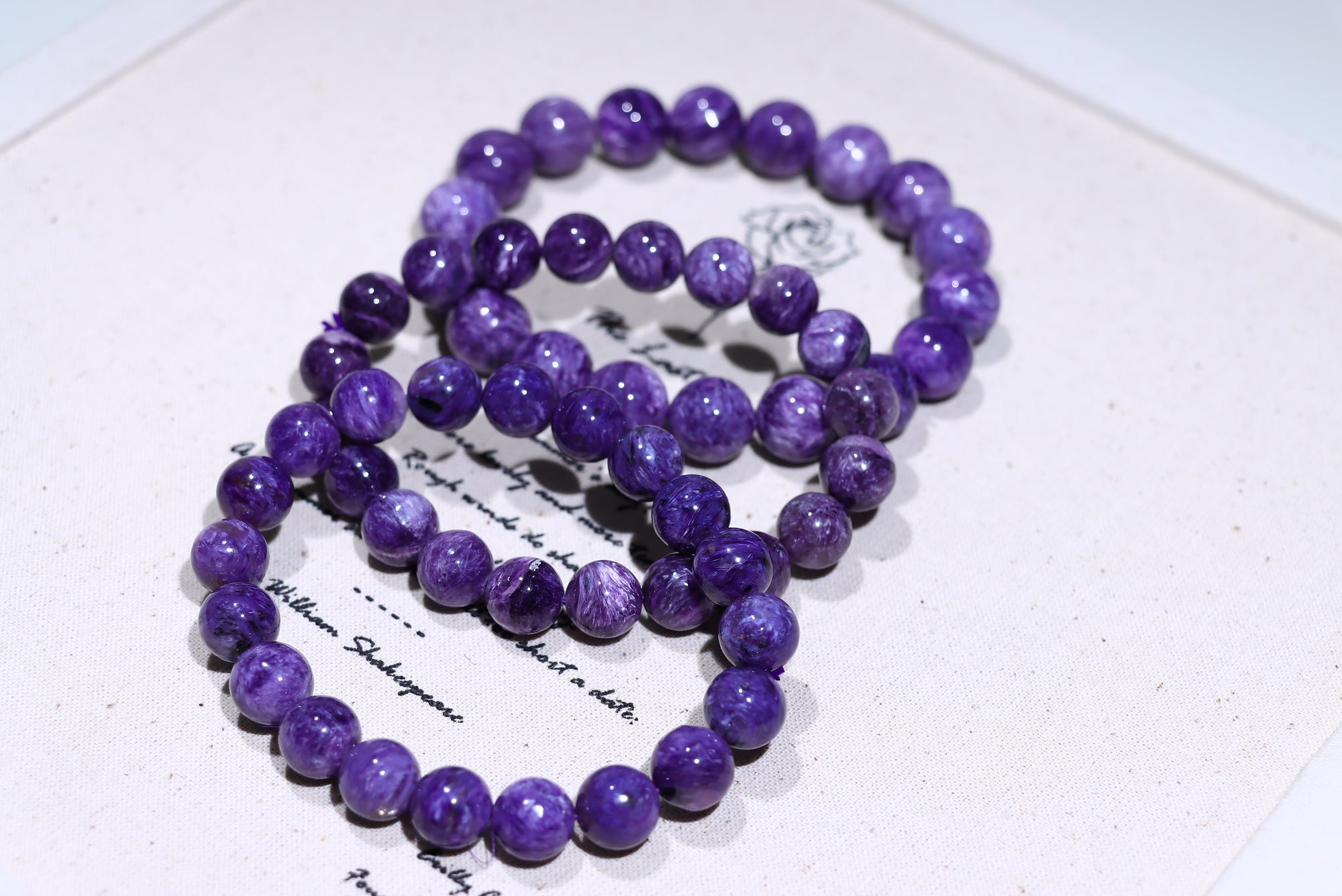 Charoite Crystal Bracelet