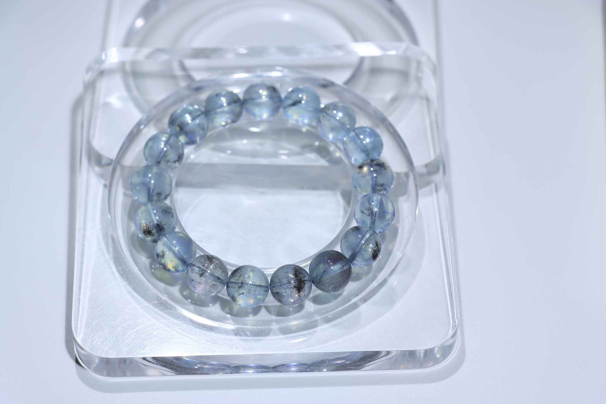 Aquamarine Crystal Bracelet