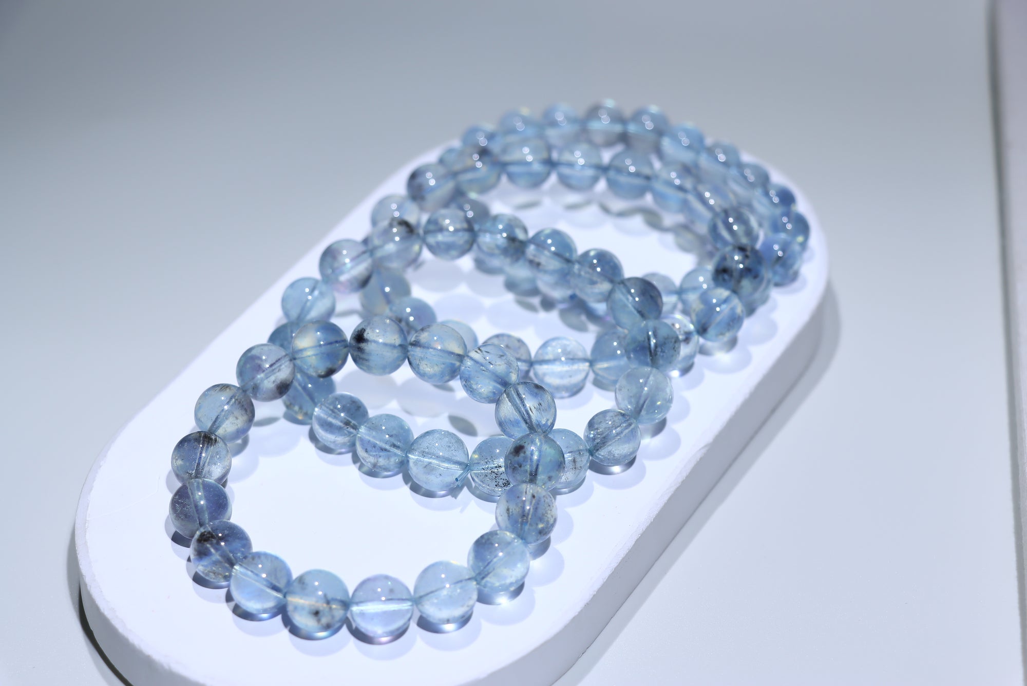 Aquamarine Crystal Bracelet