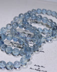 Aquamarine Crystal Bracelet