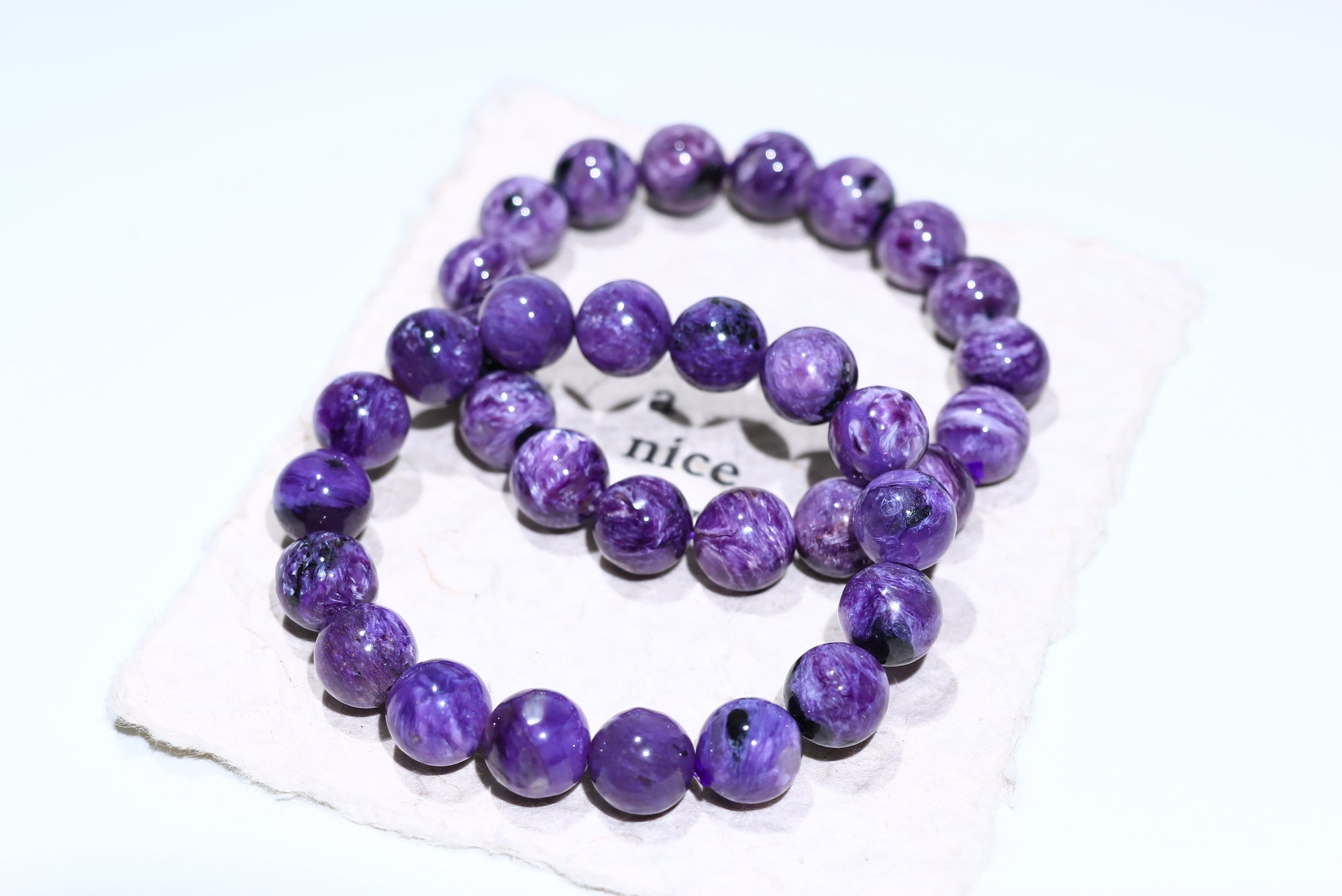 Charoite Crystal Bracelet