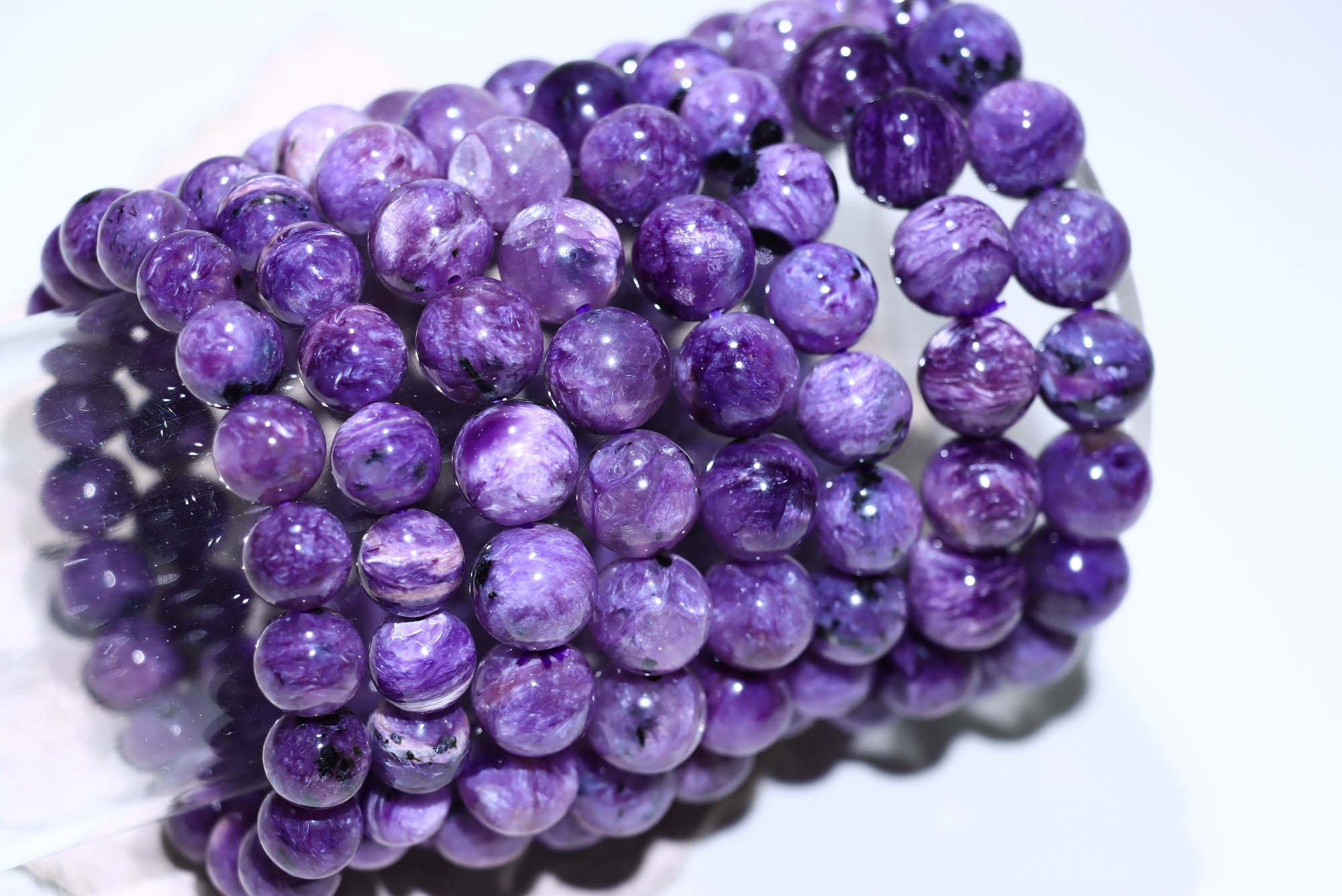 Charoite Crystal Bracelet