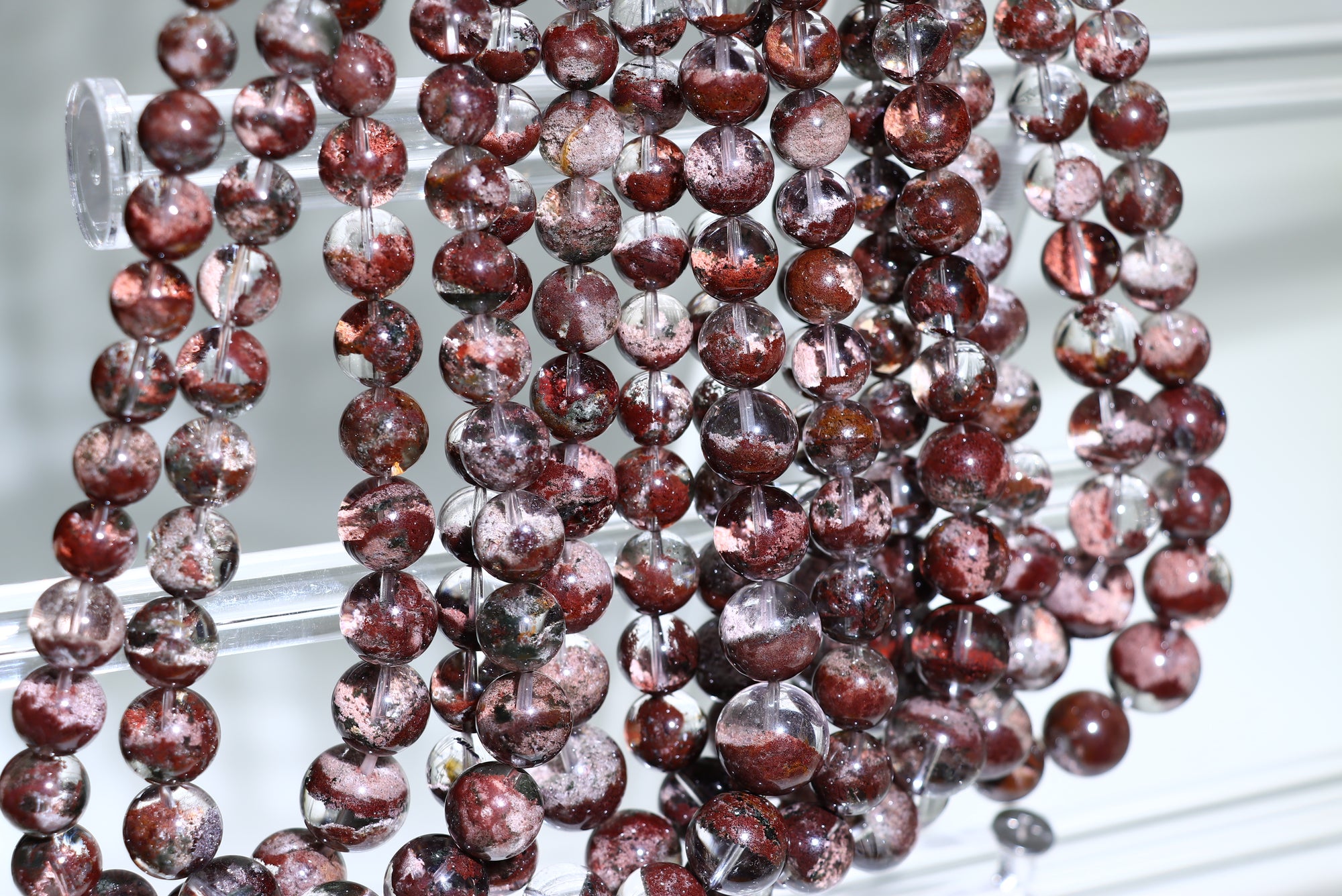 Red Phantom Quartz Necklace