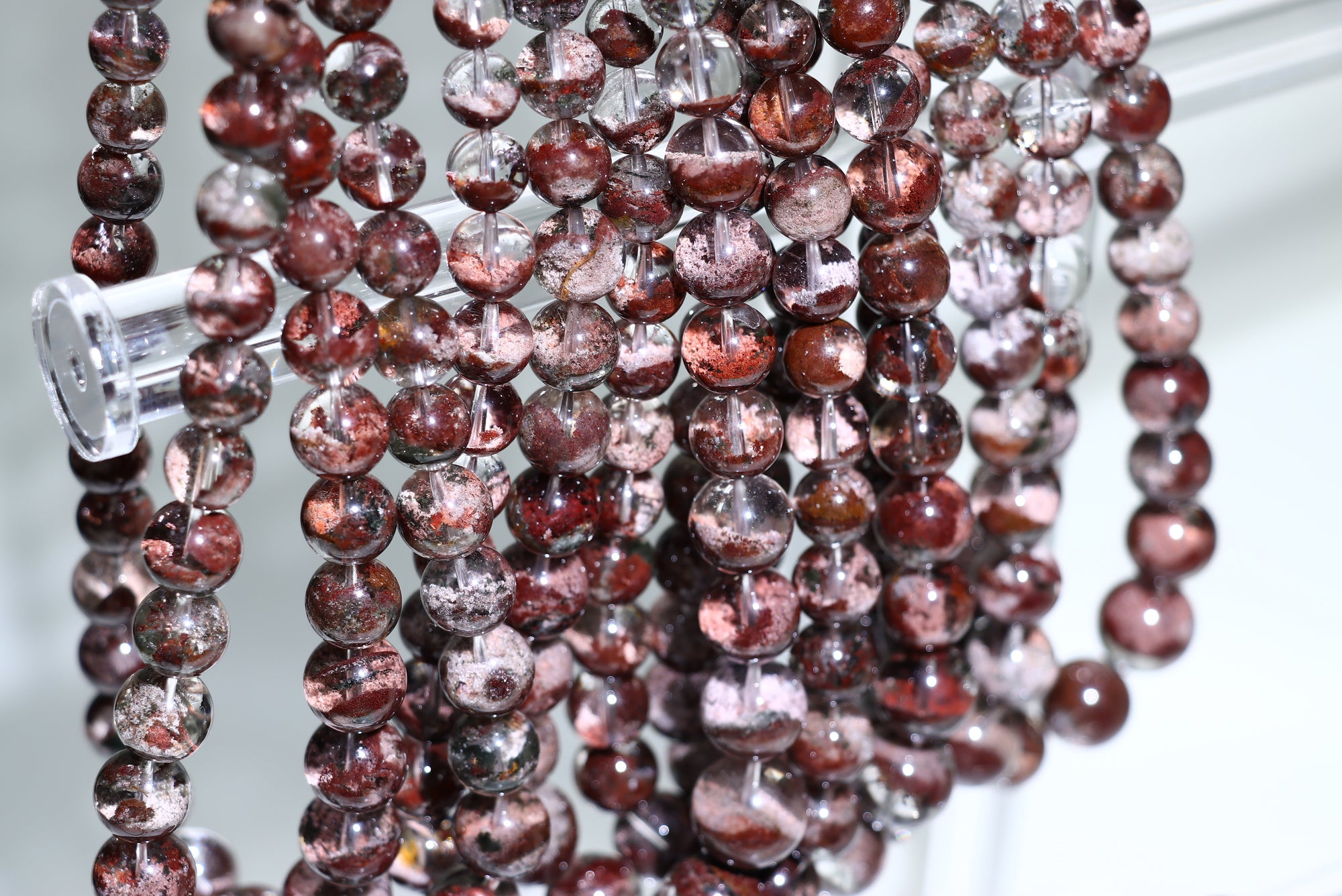 Red Phantom Quartz Necklace
