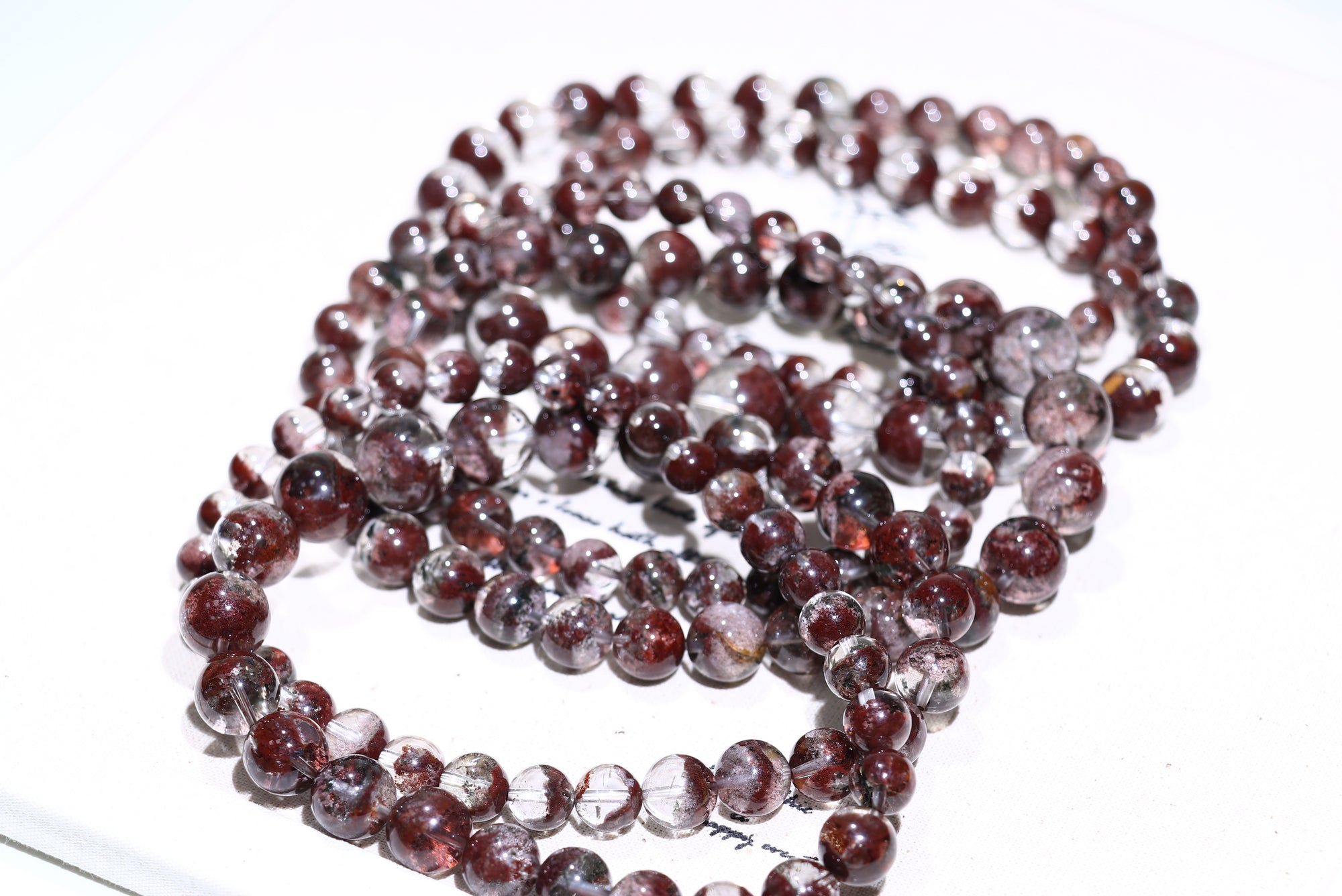 Red Phantom Quartz Necklace