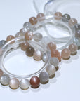 Orange Moonstone Crystal Bracelet
