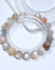 Orange Moonstone Crystal Bracelet