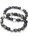 Silver Obsidian Crystal Bracelet