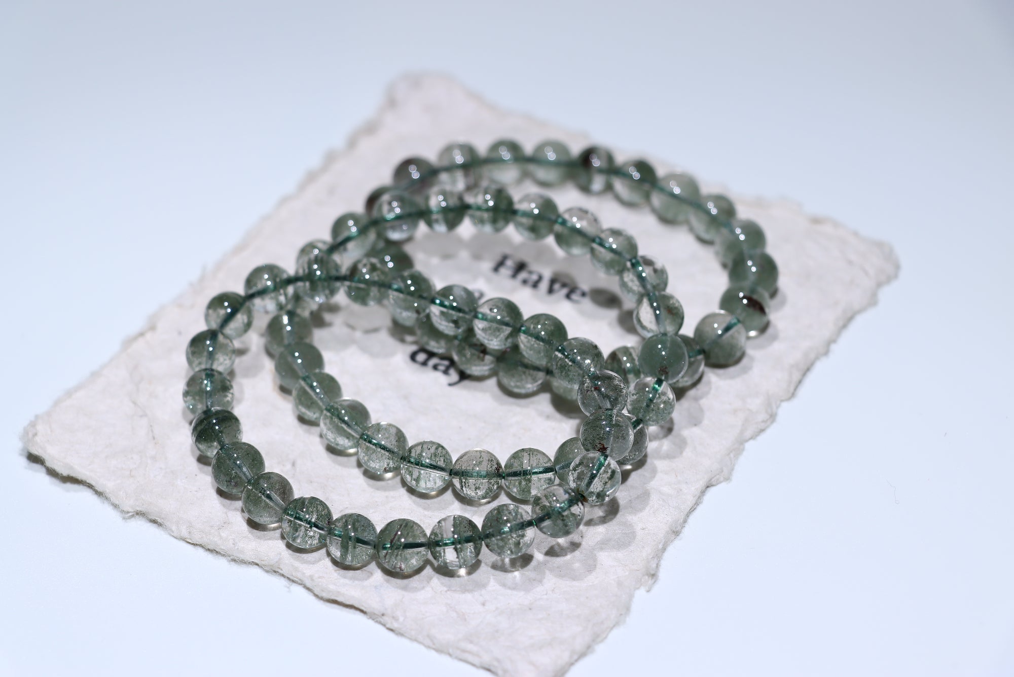 Green Garden Crystal Bracelet