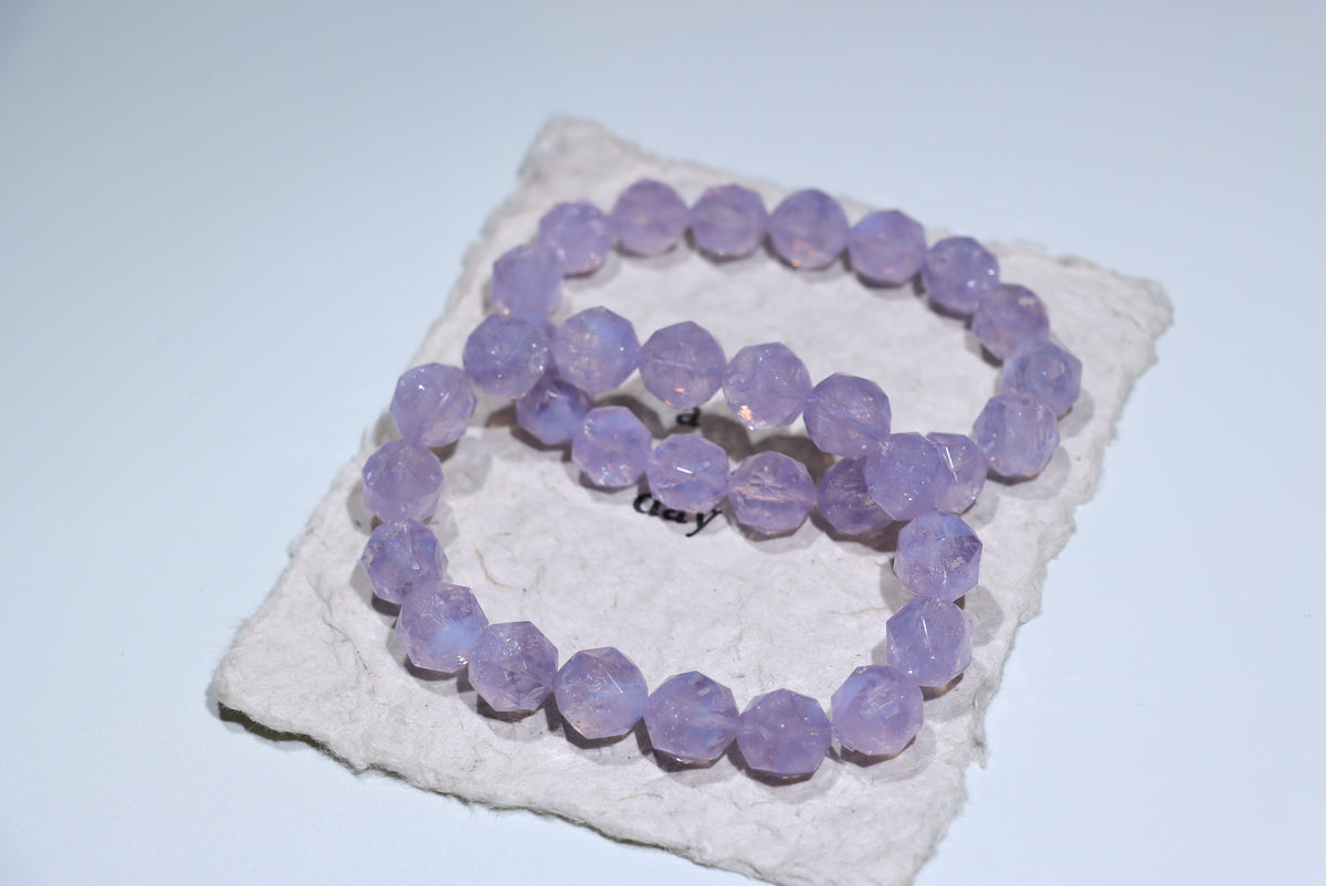 Levander moon stone Crystal Bracelet