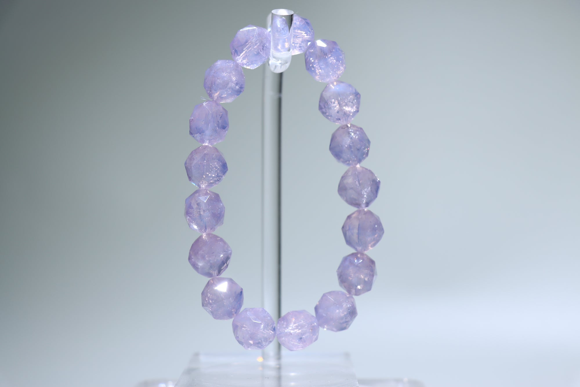 Levander moon stone Crystal Bracelet