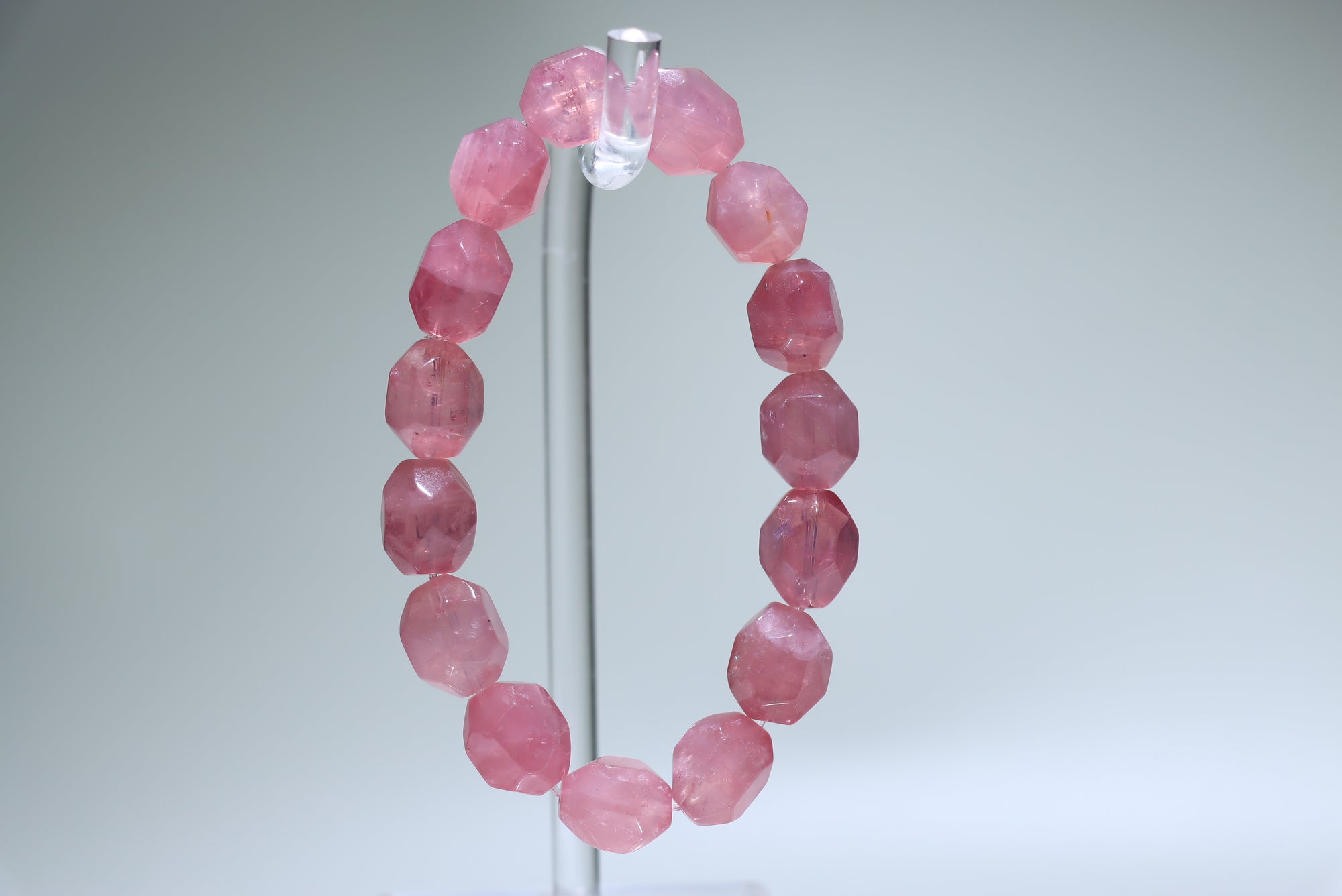 Rose Quartz Crystal Bracelet