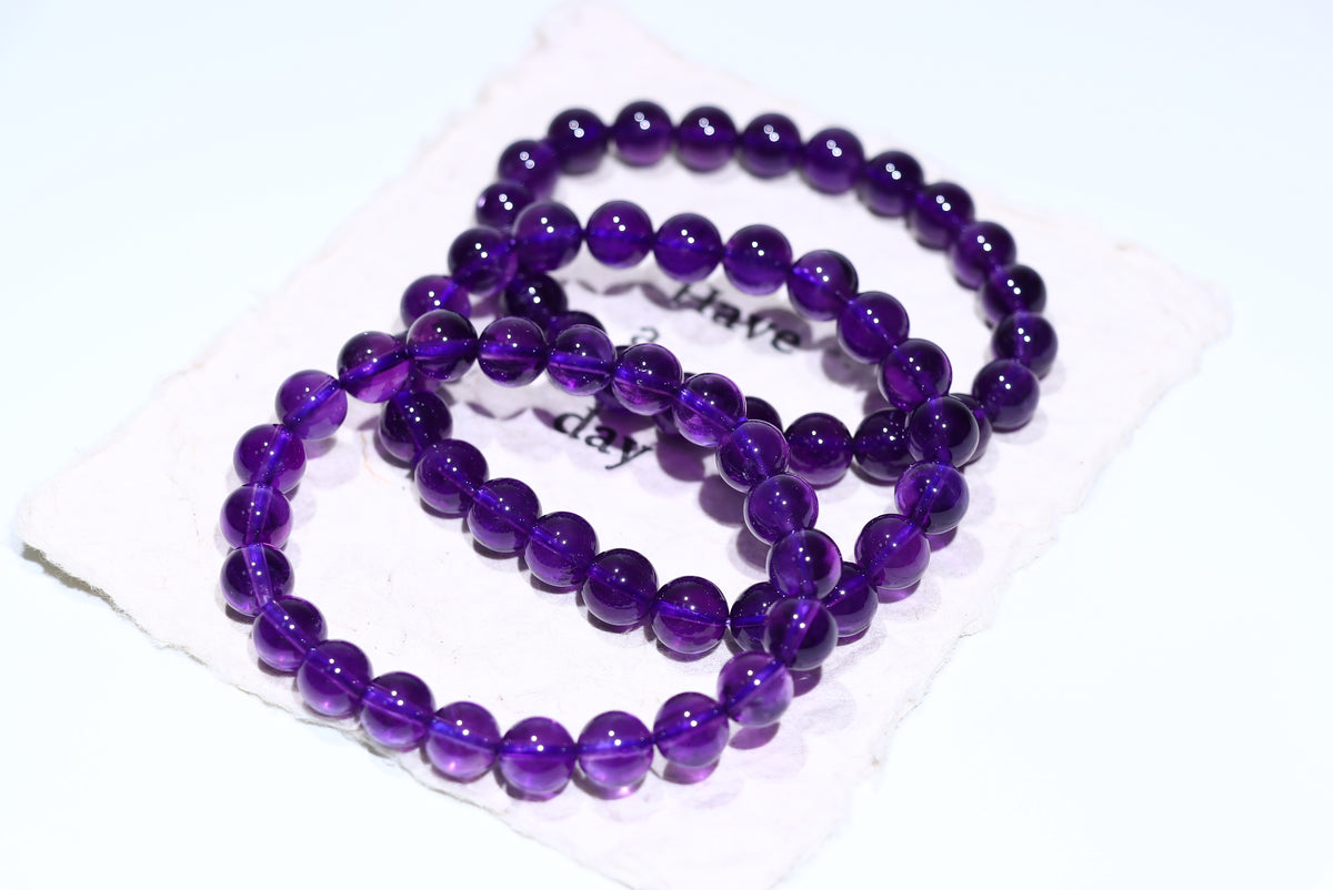 Amethyst Crystal Bracelet