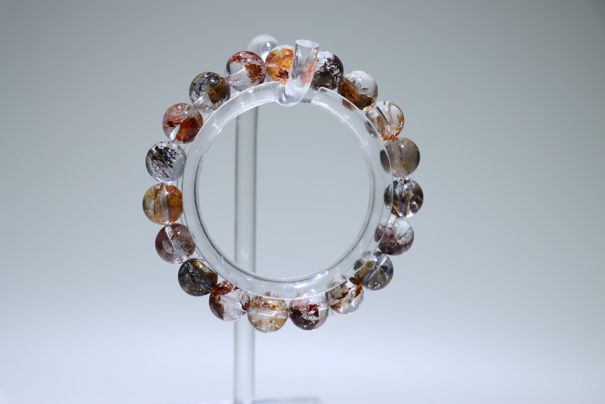 Fire Quartz Crystal Bracelet