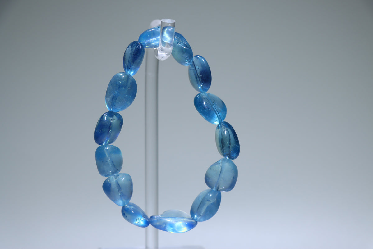 Aquamarine Crystal Bracelet