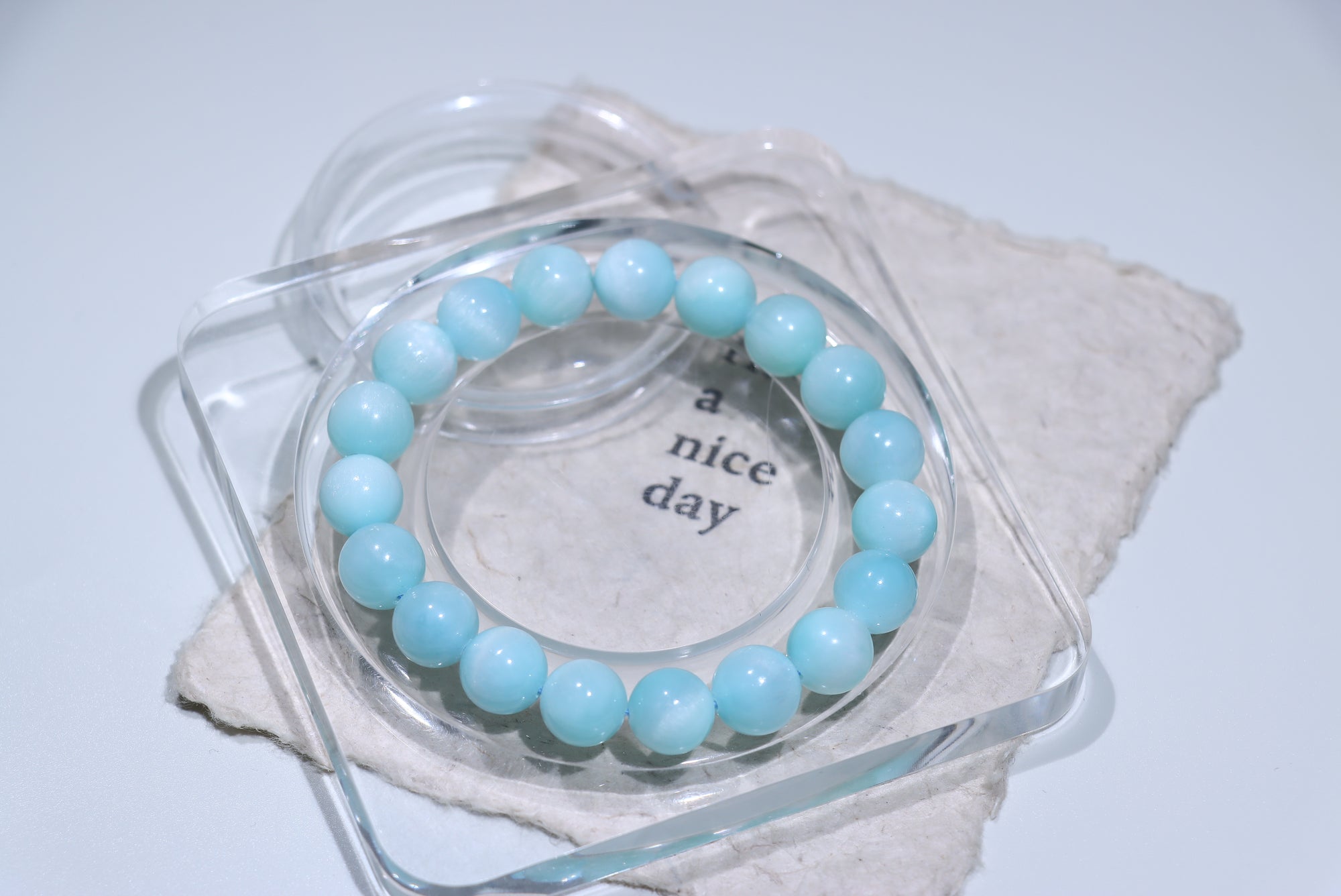 Hemimorphite  Bracelet
