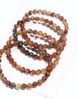 Copper rutile Crystal Bracelet