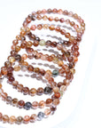 Copper rutile Crystal Bracelet