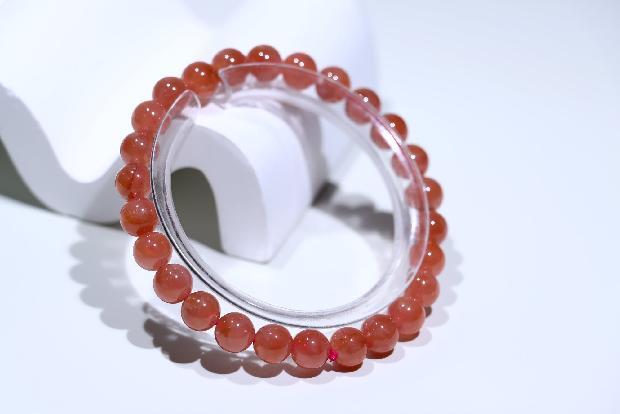 Rhodochrosite Crystal Bracelet