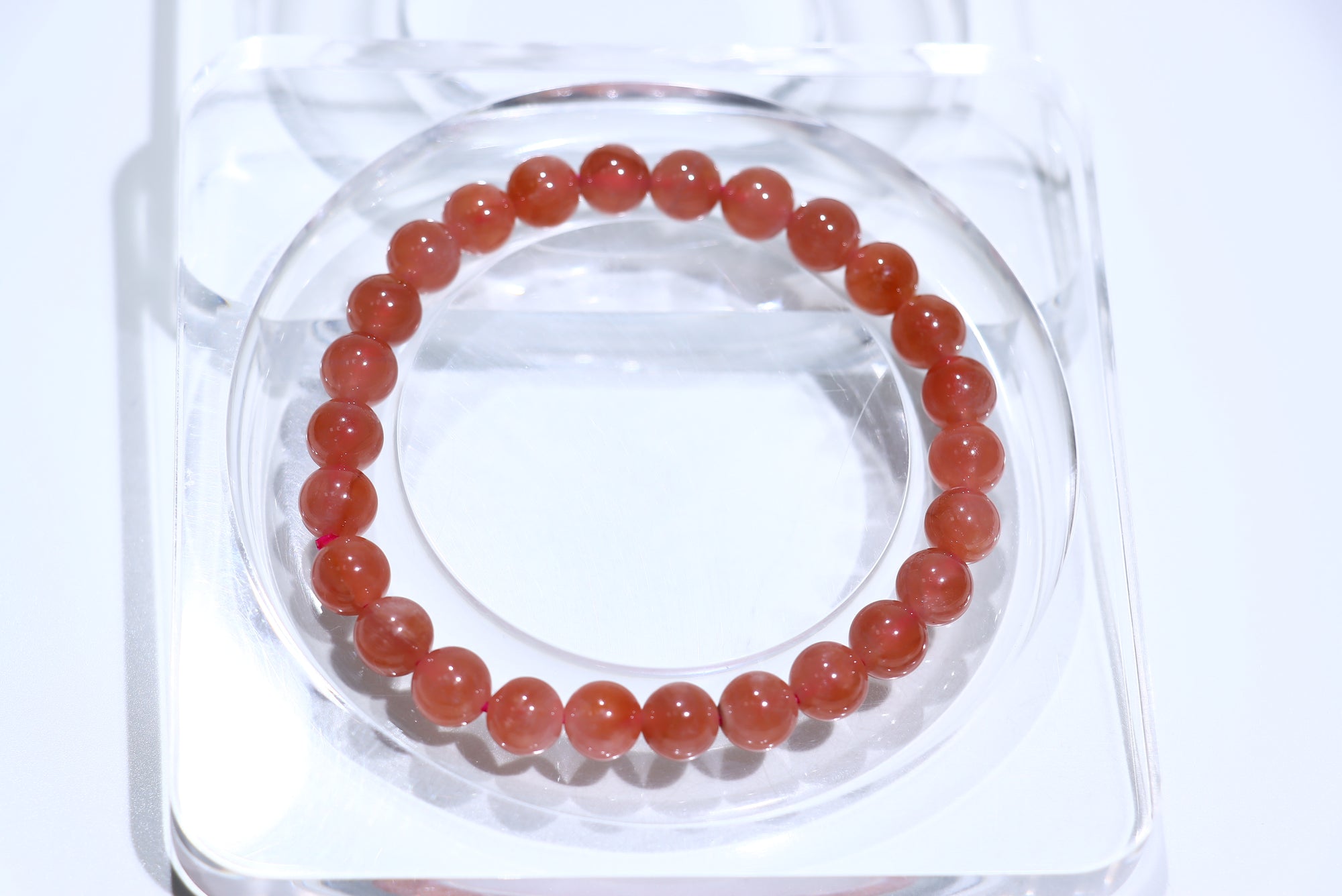 Rhodochrosite Crystal Bracelet
