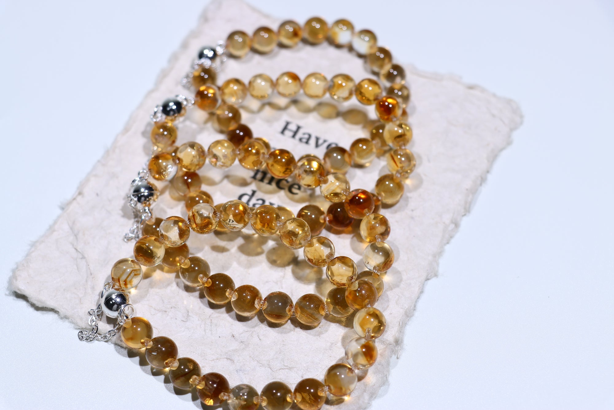 Citrine Crystal Bracelet