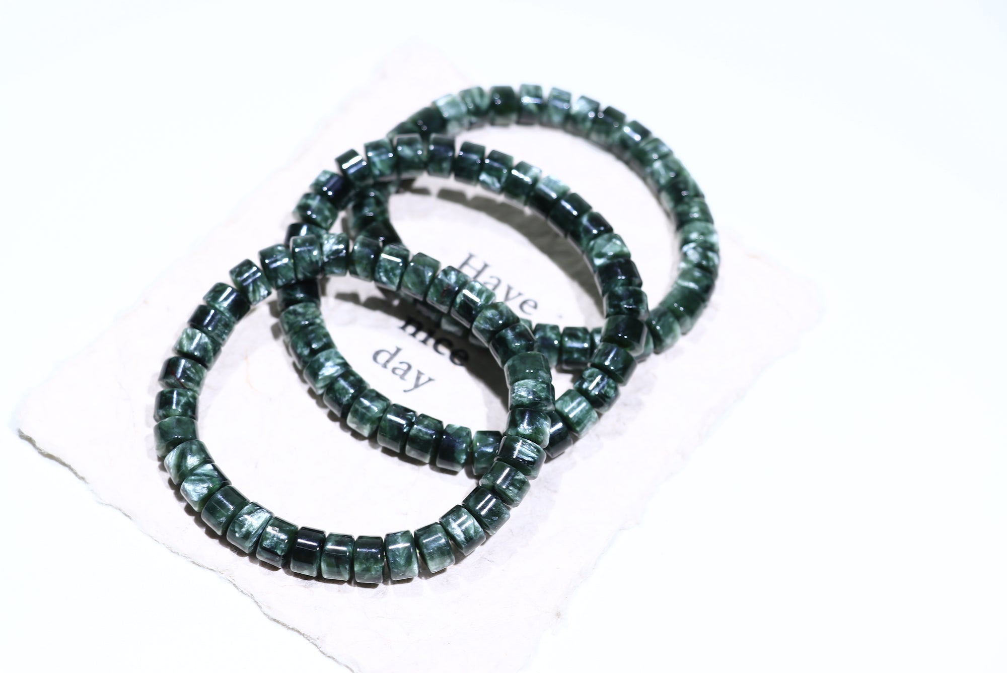 Green Charoite Crystal Bracelet