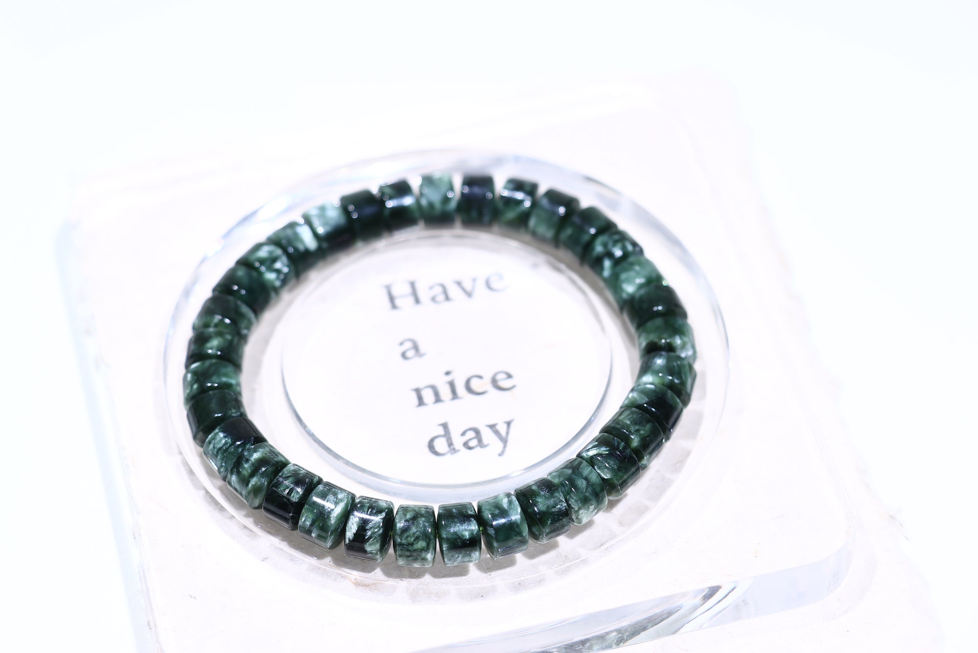 Green Charoite Crystal Bracelet