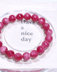 Rhodonite Crystal Bracelet