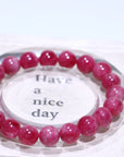Rhodonite Crystal Bracelet