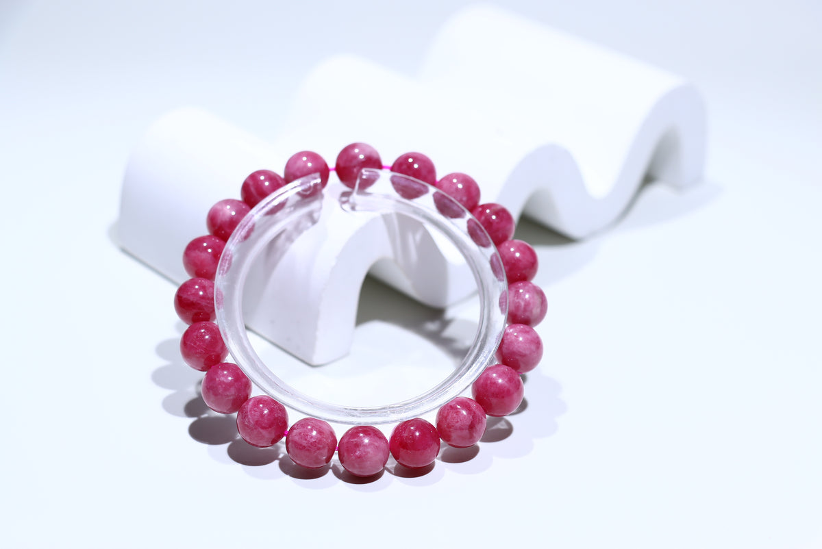 Rhodonite Crystal Bracelet