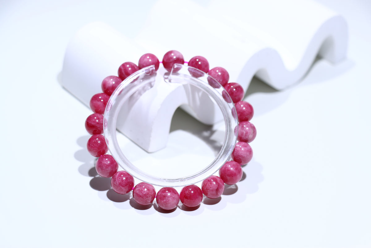 Rhodonite Crystal Bracelet