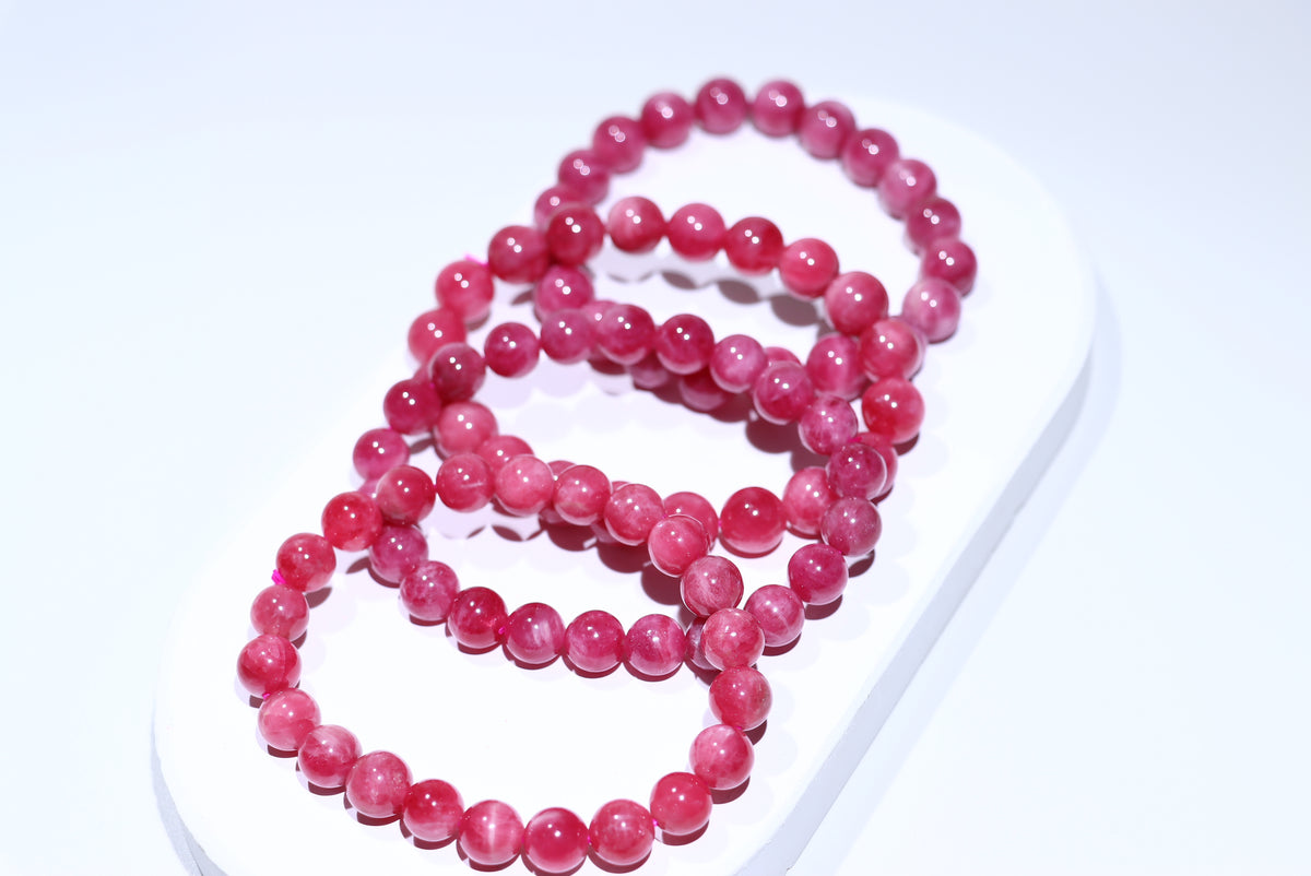 Rhodonite Crystal Bracelet