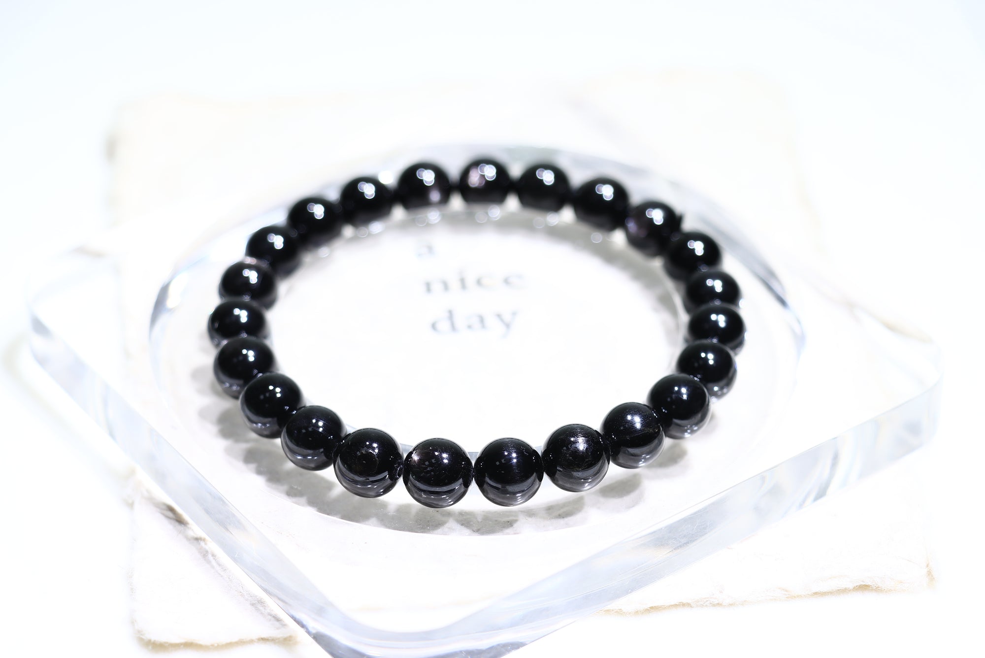 Hypersthene Crystal Bracelet