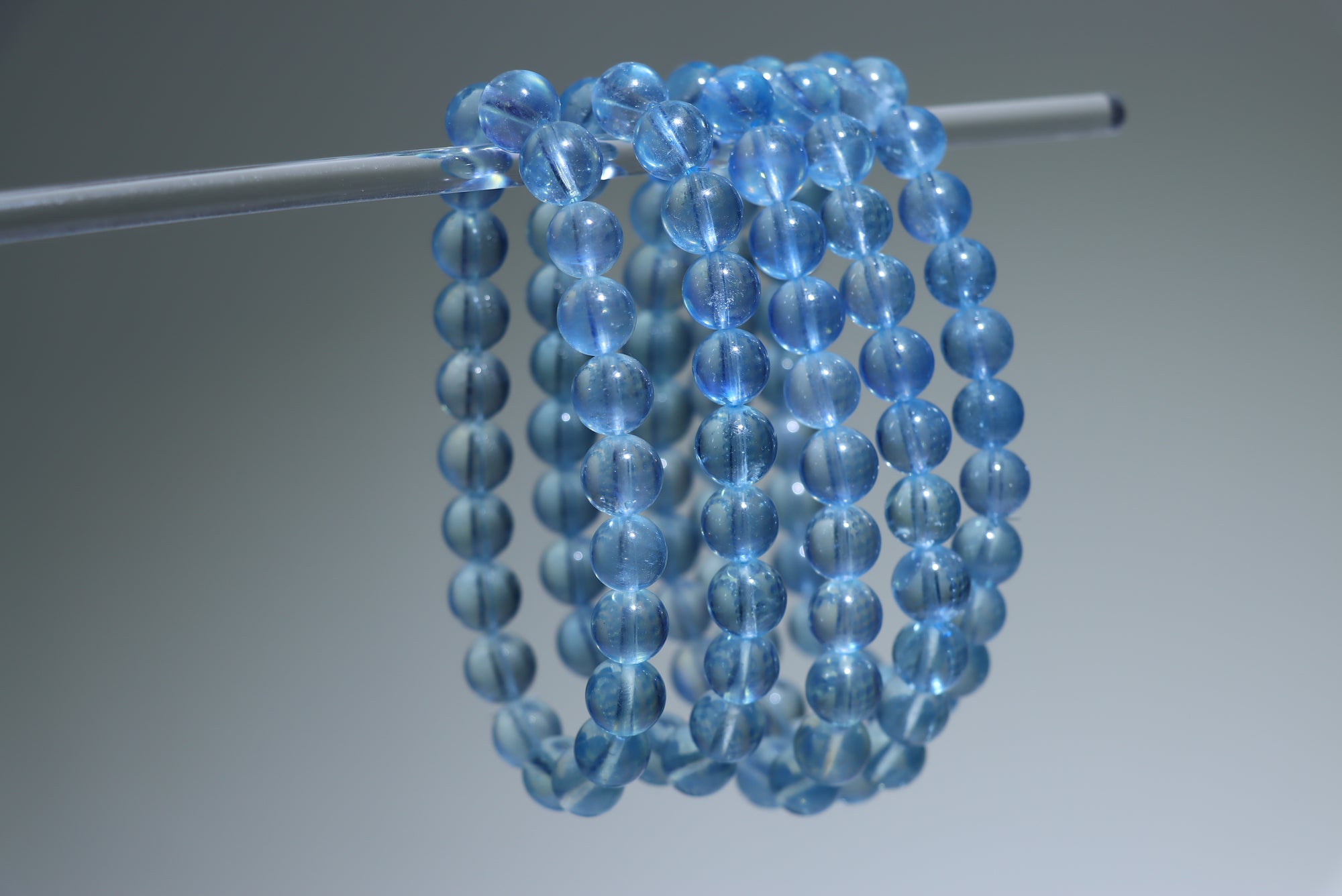 Aquamarine Crystal Bracelet