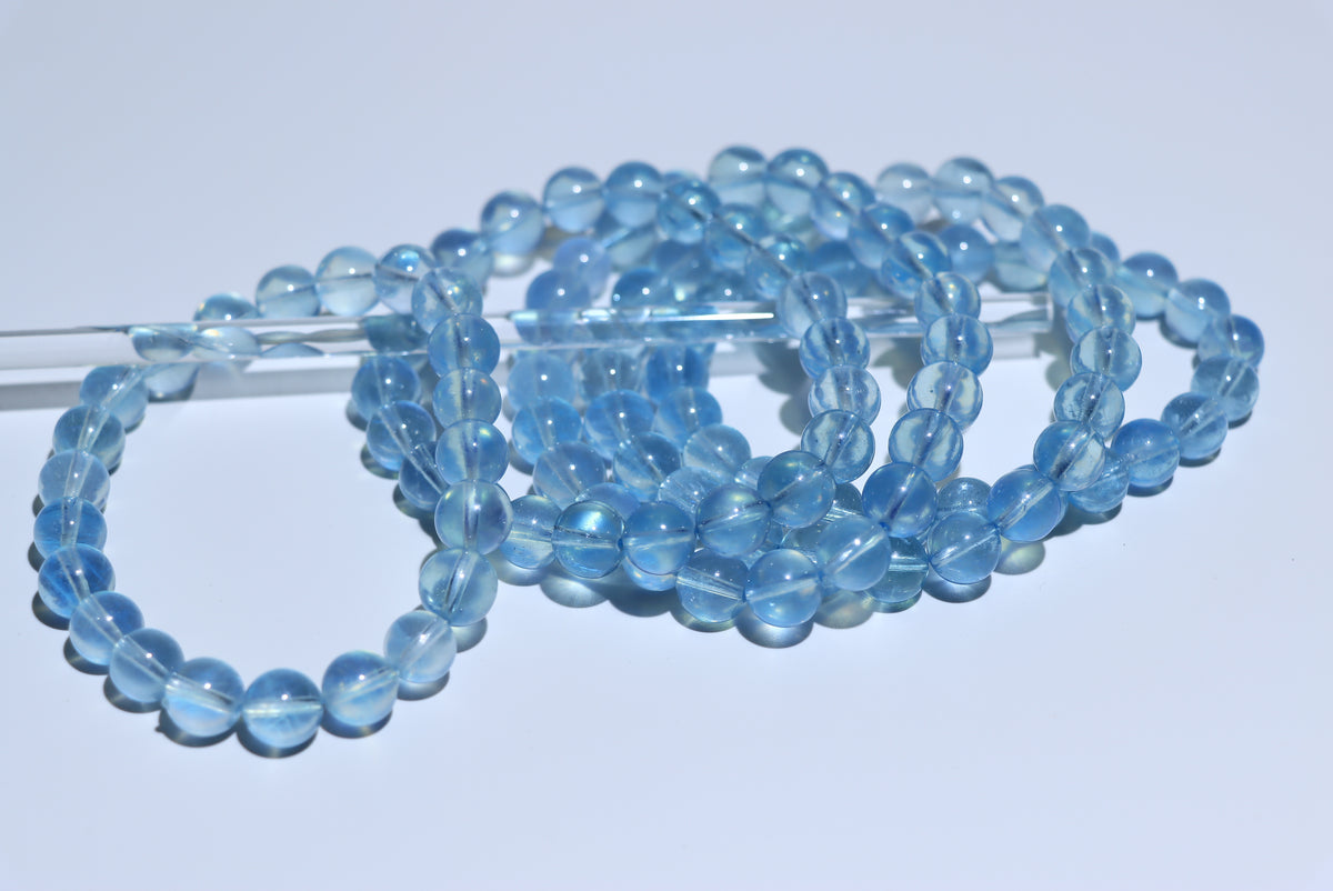 Aquamarine Crystal Bracelet