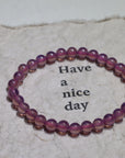 Star Ruby Crystal Bracelet