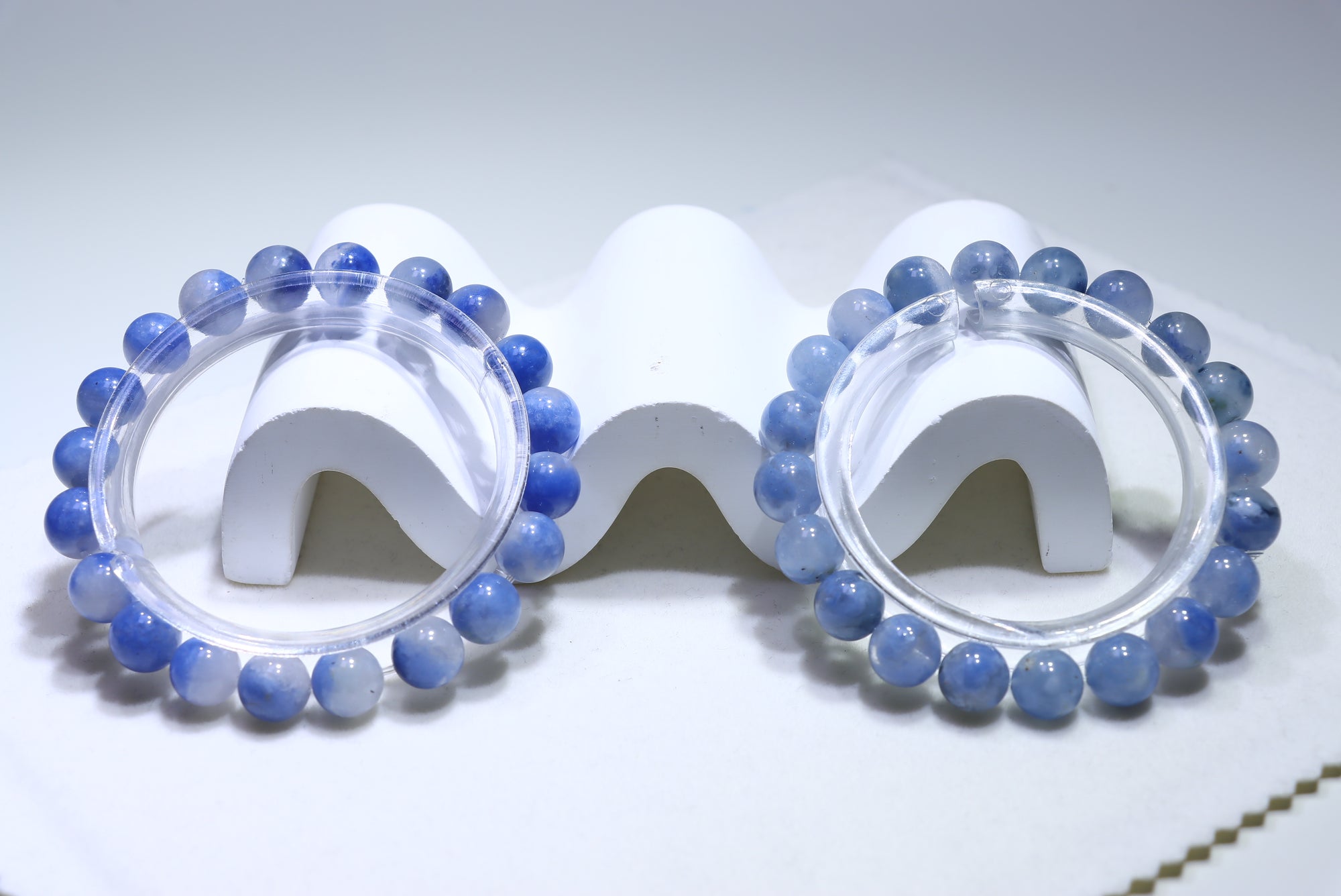 Blue Rutile Crystal Bracelet