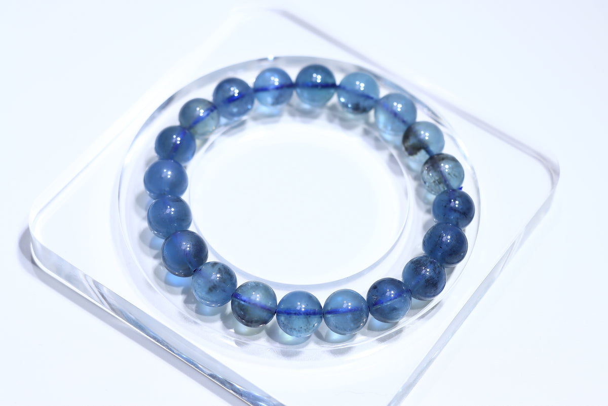 Aquamarine Crystal Bracelet