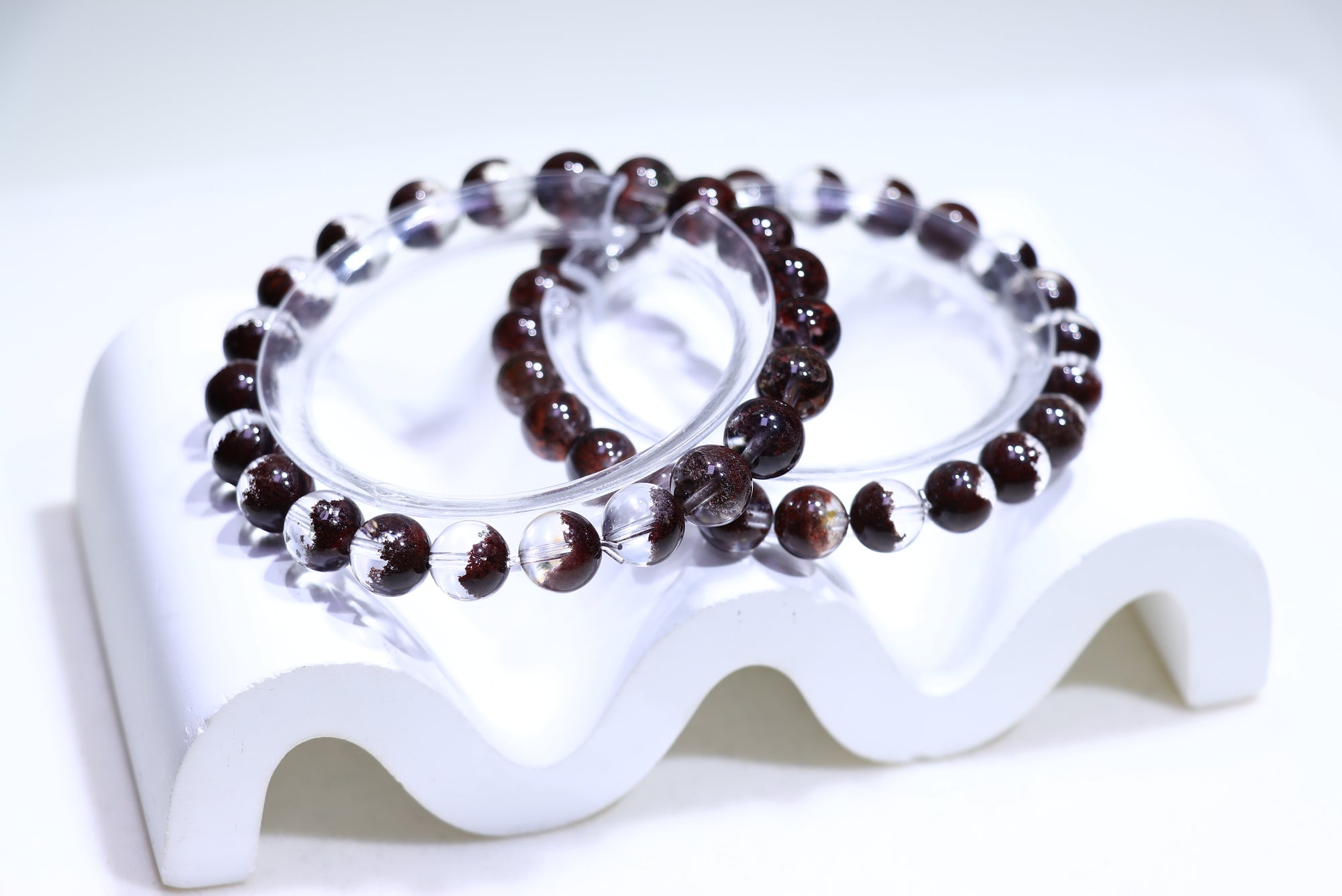 Red garden Crystal Bracelet