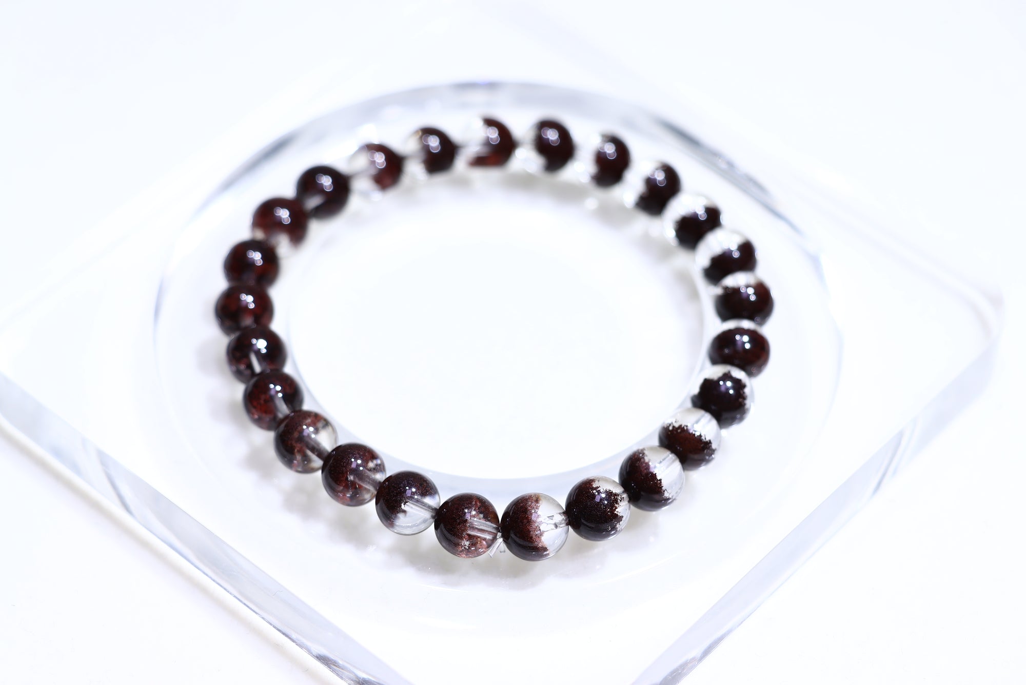 Red garden Crystal Bracelet