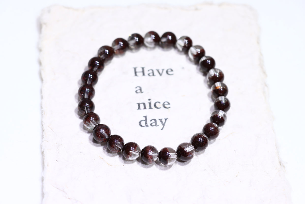 Red garden Crystal Bracelet